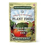 The Old Farmer's Almanac 2.25 lb. Organic Tomato & Vegetable Plant Food Fertilizer, Covers 250 sq. ft. (1 Bag) photo / $12.49