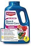 BIOADVANCED 701116E All-in-One Rose and Flower Care, Fertilizer, Insect Killer, and Fungicide, 4-Pound, Ready-to-Use Granules photo / $15.99