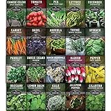 Survival Garden Seeds Apartment Kit Seed Vault - Non-GMO Heirloom Survival Garden Seeds for The Urban Homestead - Container Friendly Vegetables for Growing on Your Patio, Porch, or Any Small Space photo / $24.99