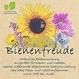 Natürliche Lebensfreude - 100g Bienenfreude - Bio Wild Blumensamen – geprüfte Qualität – Bienenwiese -Bienensamenmischung - Bienensamen - für Bienen - Blumenwiese foto / 6,59 € (65,90 € / kg)