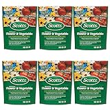 Scotts All Purpose Flower & Vegetable Continuous Release Plant Food, Plant Fertilizer, 3 lbs. (6-Pack) photo / $41.08