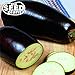 photo Black Beauty Eggplant Seeds - 150 Seeds Non-GMO