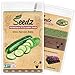 photo CERTIFIED ORGANIC SEEDS (Approx. 75) - Organic Cucumber Seeds - Heirloom Quality - Non GMO, Non Hybrid Seeds - USA