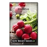 Sow Right Seeds - Champion Radish Seed for Planting - Non-GMO Heirloom Packet with Instructions to Plant a Home Vegetable Garden - Great Gardening Gift (1)… photo / $4.99