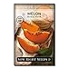 photo Sow Right Seeds - Honey Rock Melon Seed for Planting  - Non-GMO Heirloom Packet with Instructions to Plant a Home Vegetable Garden