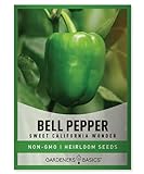 California Wonder Bell Seeds for Planting Garden Heirloom Non-GMO Seed Packet with Growing and Harvesting Peppers Instructions for Starting Indoors for Outdoor Vegetable Garden by Gardeners Basics photo / $5.95