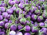 Purple Thai Mini Round Aubergine 30 ++ Graines photo / 10,98 €