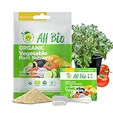 ALL BIO - Organic Plant Food - Vegetable and Edible Greens Nutrients/Biostimulants for Indoor House Plants and Outdoor Plants/Mixed in Water/Foliar Spray. Covers Approx. 1,800 sq.ft (10g) photo / $13.99