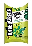 Undergreen by Compo Jungle Fever, Nährstoffstäbchen für Grünpflanzen, Bio-Düngestäbchen, 15 Stück foto / 6,86 €