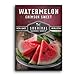 photo Survival Garden Seeds - Crimson Sweet Watermelon Seed for Planting - Packet with Instructions to Plant and Grow Large Delicious Watermelons in Your Home Vegetable Garden - Non-GMO Heirloom Variety