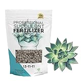 Leaves and Soul Succulent Fertilizer Pellets |13-11-11 Slow Release Pellets for All Cactus and Succulents | Multi-Purpose Blend & Gardening Supplies, No Fillers | 5.2 oz Resealable Packaging photo / $10.88 ($2.09 / Ounce)