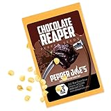 Pepper Joe’s Chocolate Reaper Pepper Seeds ­­­­­– Pack of 10+ Superhot Chocolate Carolina Reaper Seeds – USA Grown ­– Premium Chocolate Hot Pepper Seeds for Planting in Your Garden photo / $10.35 ($1.04 / Count)