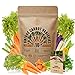 photo 10 Carrot Seeds Variety Pack for Planting Indoor & Outdoors 3600+ Non-GMO Heirloom Carrots Garden Growing Seeds: Imperator, Parisian, Scarlet Nantes, Purple, Red, White, Cosmic Rainbow Carrots & More